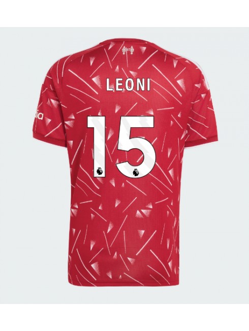 Muži Futbalové oblečenie Liverpool Giovanni Leoni #15 2026-27 Krátky Rukáv - Domáci Muži Futbalové oblečenie Liverpool Giovanni Leoni #15 2026-27 Krátky Rukáv - Domáci